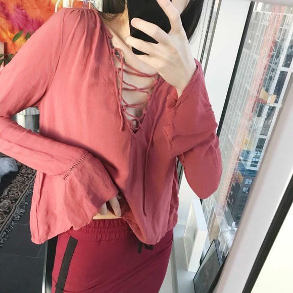 TOBI pink top - Picture 3 of 4